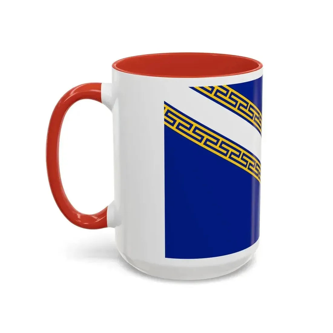 Flag of Champagne Ardenne France - Accent Coffee Mug - Go Mug Yourself