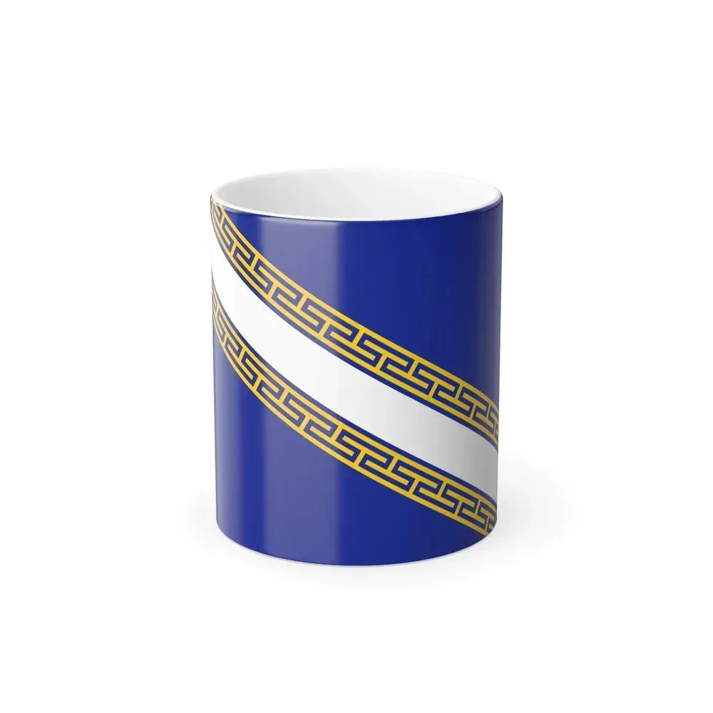Flag of Champagne Ardenne France - Color Changing Coffee Mug 11oz - Go Mug Yourself