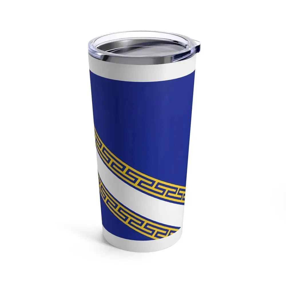 Flag of Champagne Ardenne France - Tumbler 20oz - Go Mug Yourself