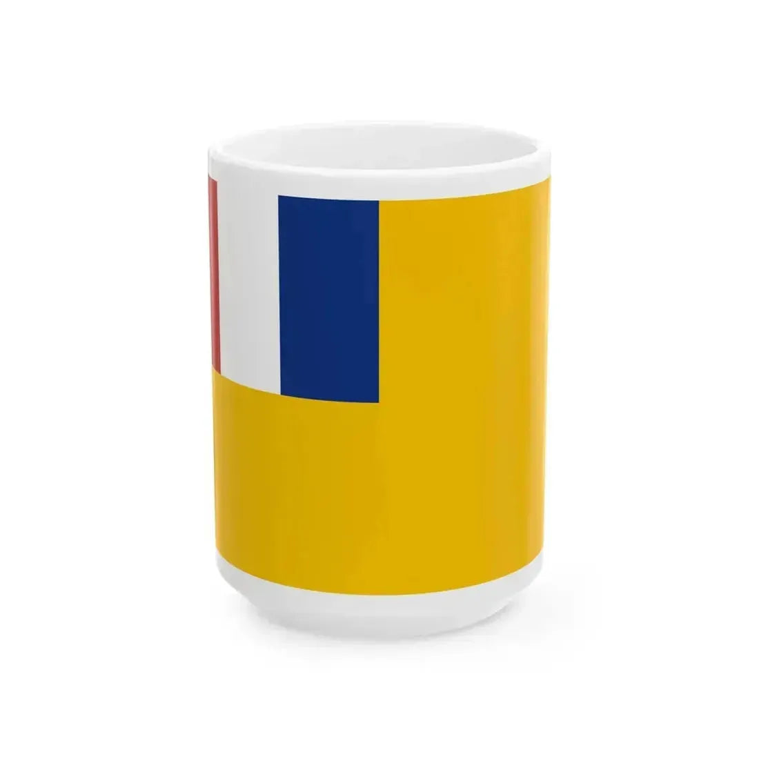 Flag of Chanan (China) White Coffee Mug 15oz - Go Mug Yourself
