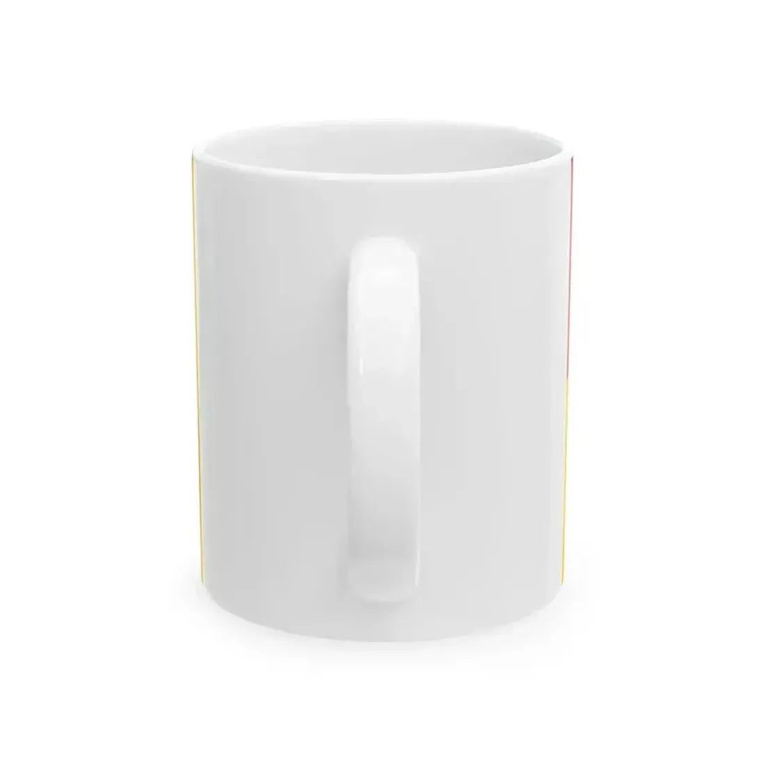 Flag of Chanan (China) White Coffee Mug - Go Mug Yourself