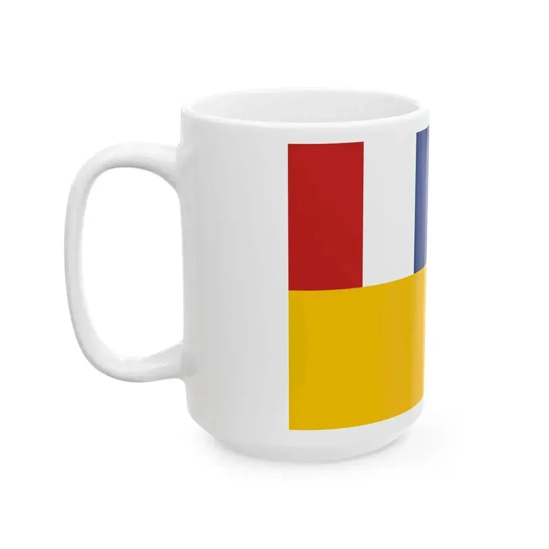 Flag of Chanan (China) White Coffee Mug - Go Mug Yourself