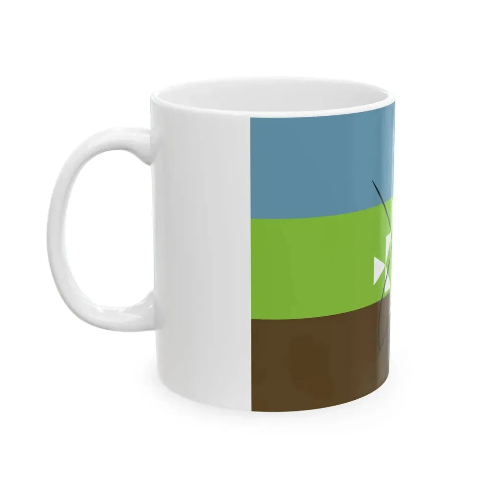 Flag of Charagua Iyambae Bolivia (Bolivia) White Coffee Mug - Go Mug Yourself