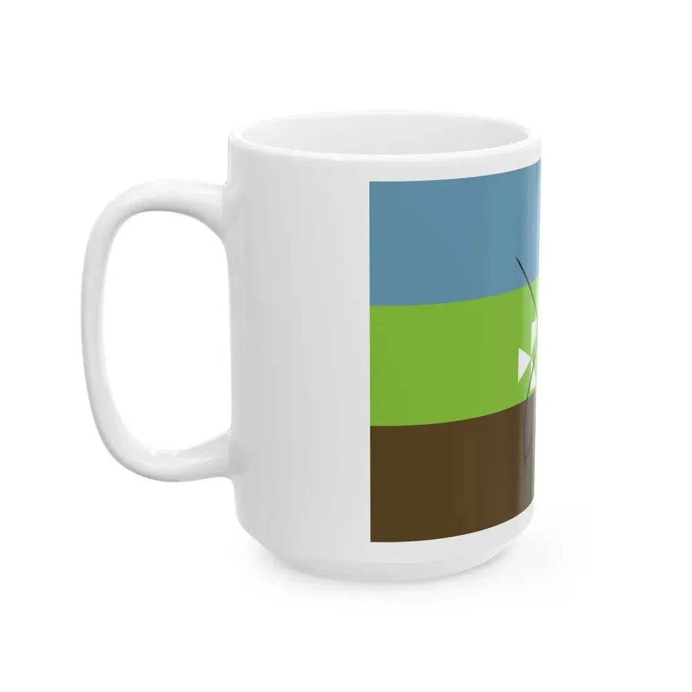 Flag of Charagua Iyambae Bolivia (Bolivia) White Coffee Mug - Go Mug Yourself