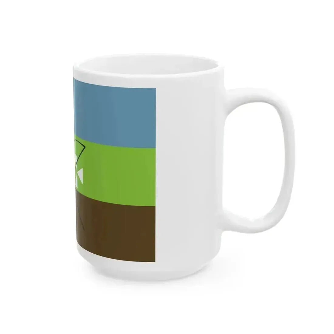 Flag of Charagua Iyambae Bolivia (Bolivia) White Coffee Mug - Go Mug Yourself