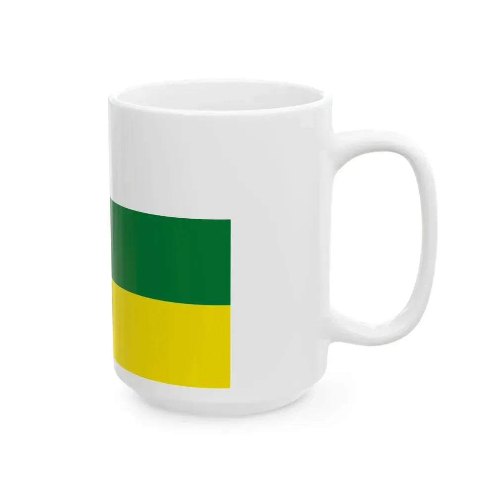 Flag of Charazani Bolivia (Bolivia) White Coffee Mug - Go Mug Yourself