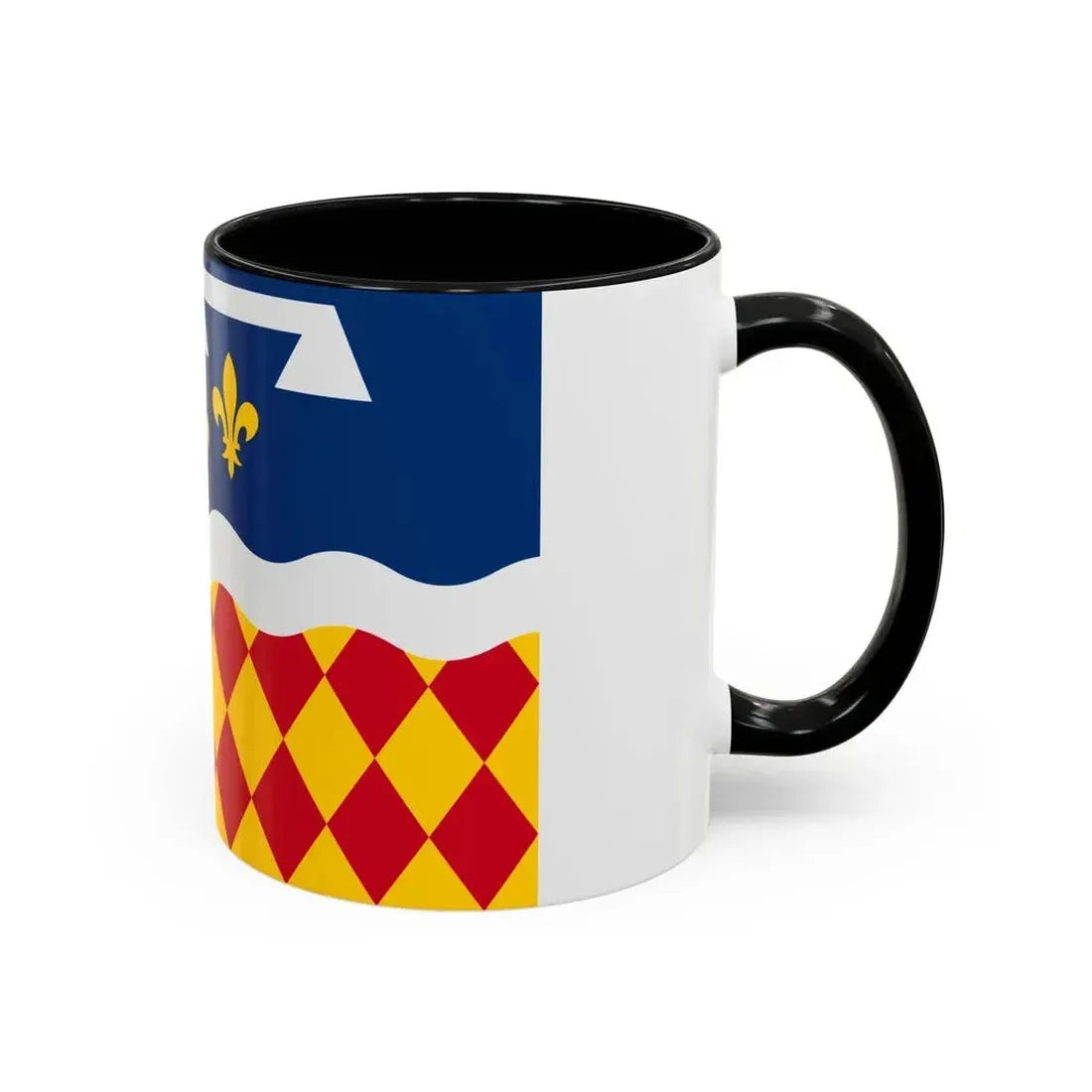 Flag of Charente France 2 - Accent Coffee Mug - Go Mug Yourself
