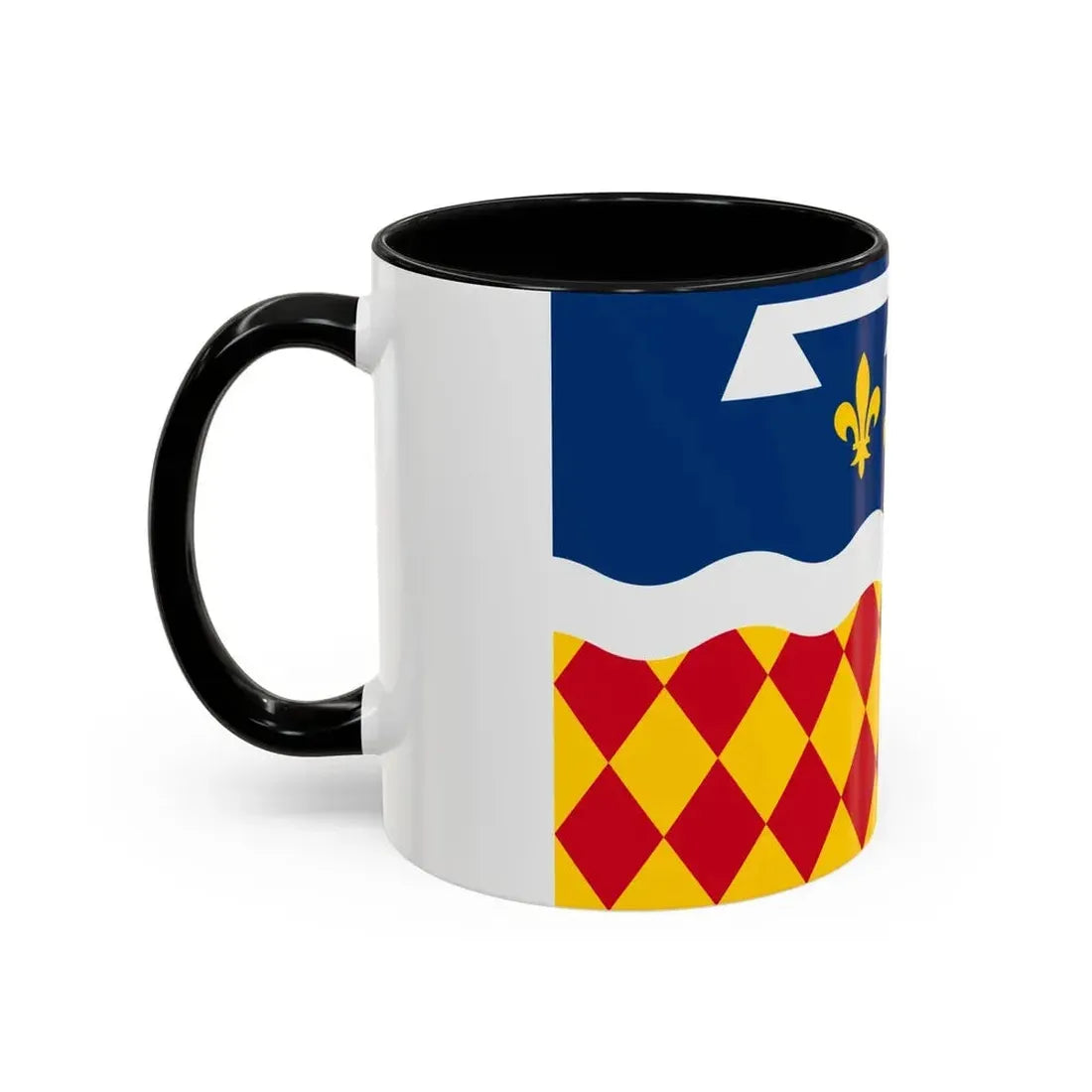 Flag of Charente France 2 - Accent Coffee Mug - Go Mug Yourself