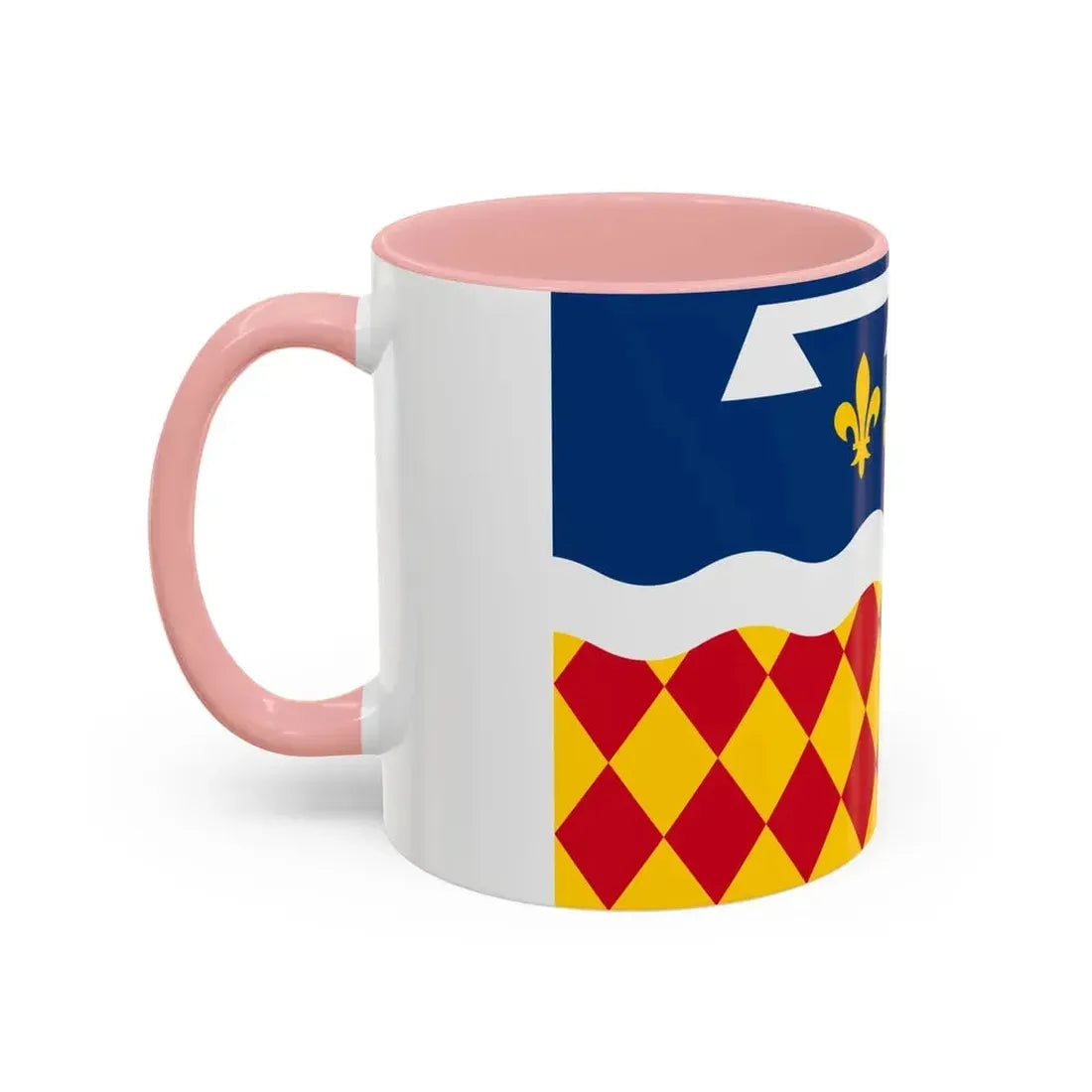 Flag of Charente France 2 - Accent Coffee Mug - Go Mug Yourself