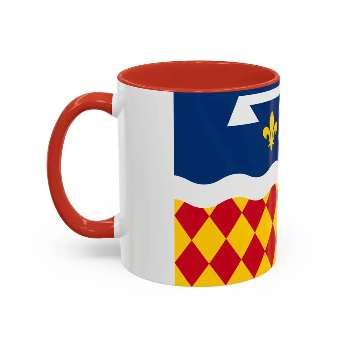 Flag of Charente France 2 - Accent Coffee Mug - Go Mug Yourself