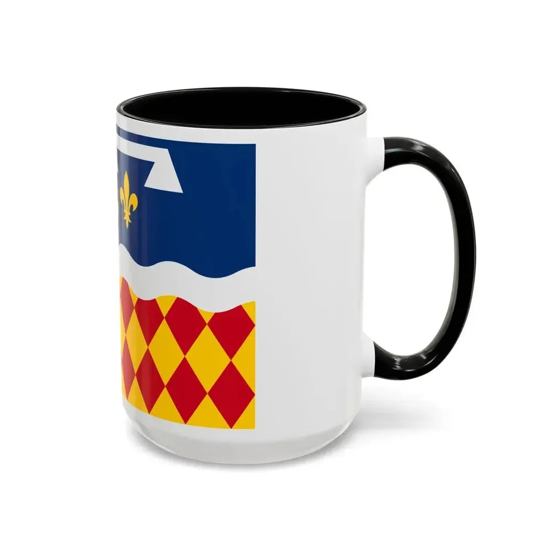 Flag of Charente France 2 - Accent Coffee Mug - Go Mug Yourself
