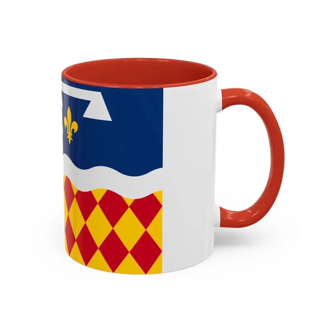 Flag of Charente France 2 - Accent Coffee Mug - Go Mug Yourself