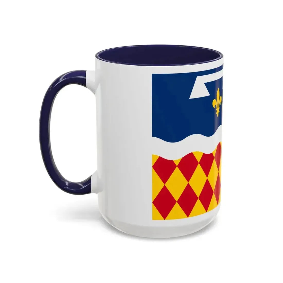 Flag of Charente France 2 - Accent Coffee Mug - Go Mug Yourself