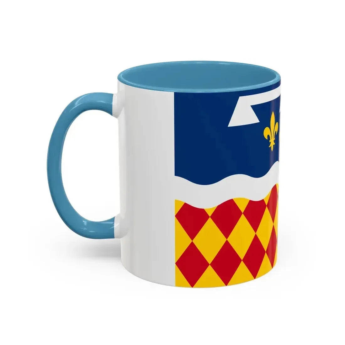 Flag of Charente France 2 - Accent Coffee Mug - Go Mug Yourself