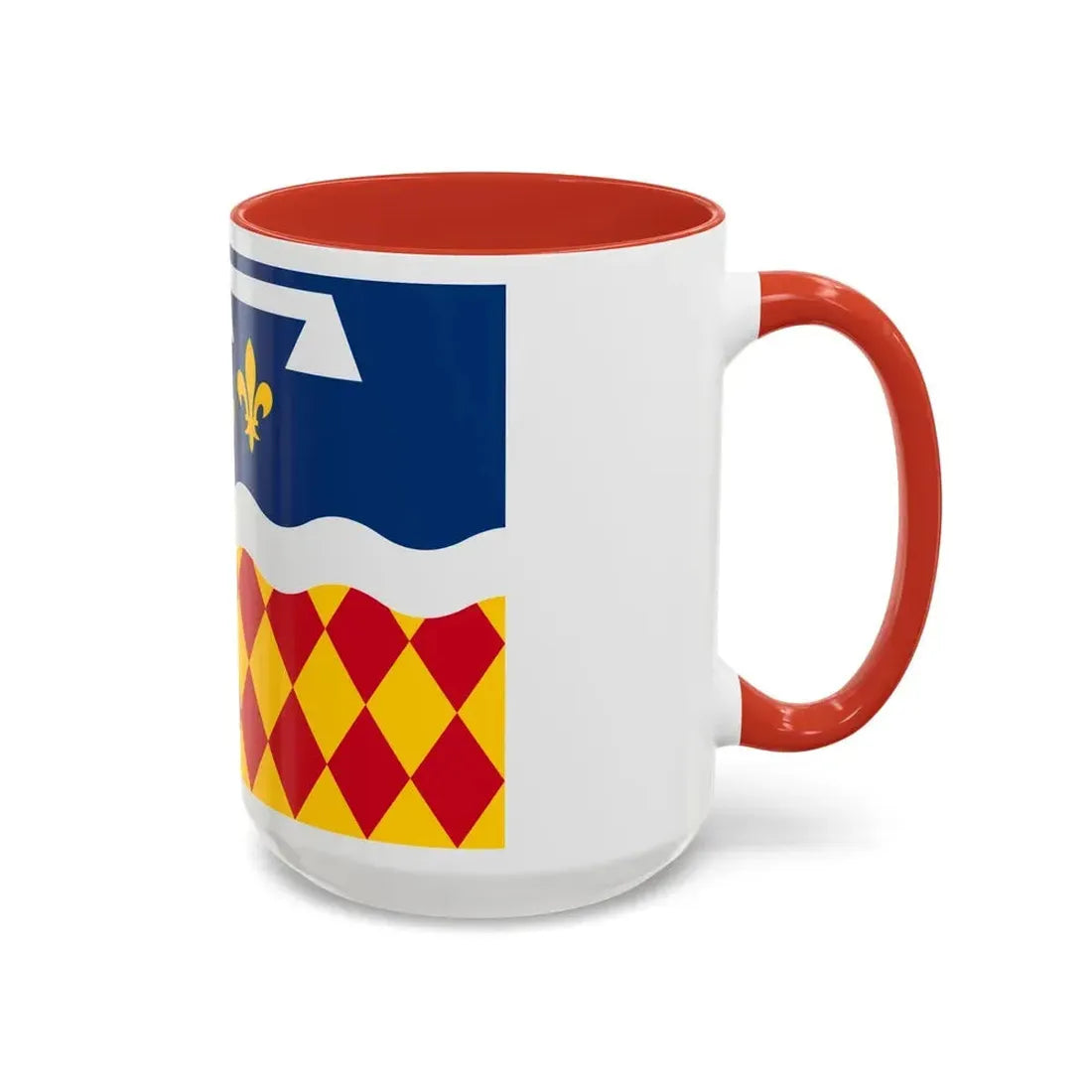 Flag of Charente France 2 - Accent Coffee Mug - Go Mug Yourself
