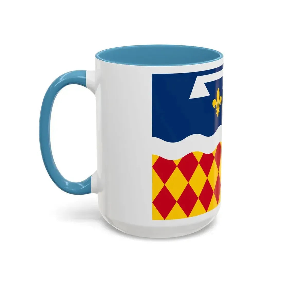 Flag of Charente France 2 - Accent Coffee Mug - Go Mug Yourself