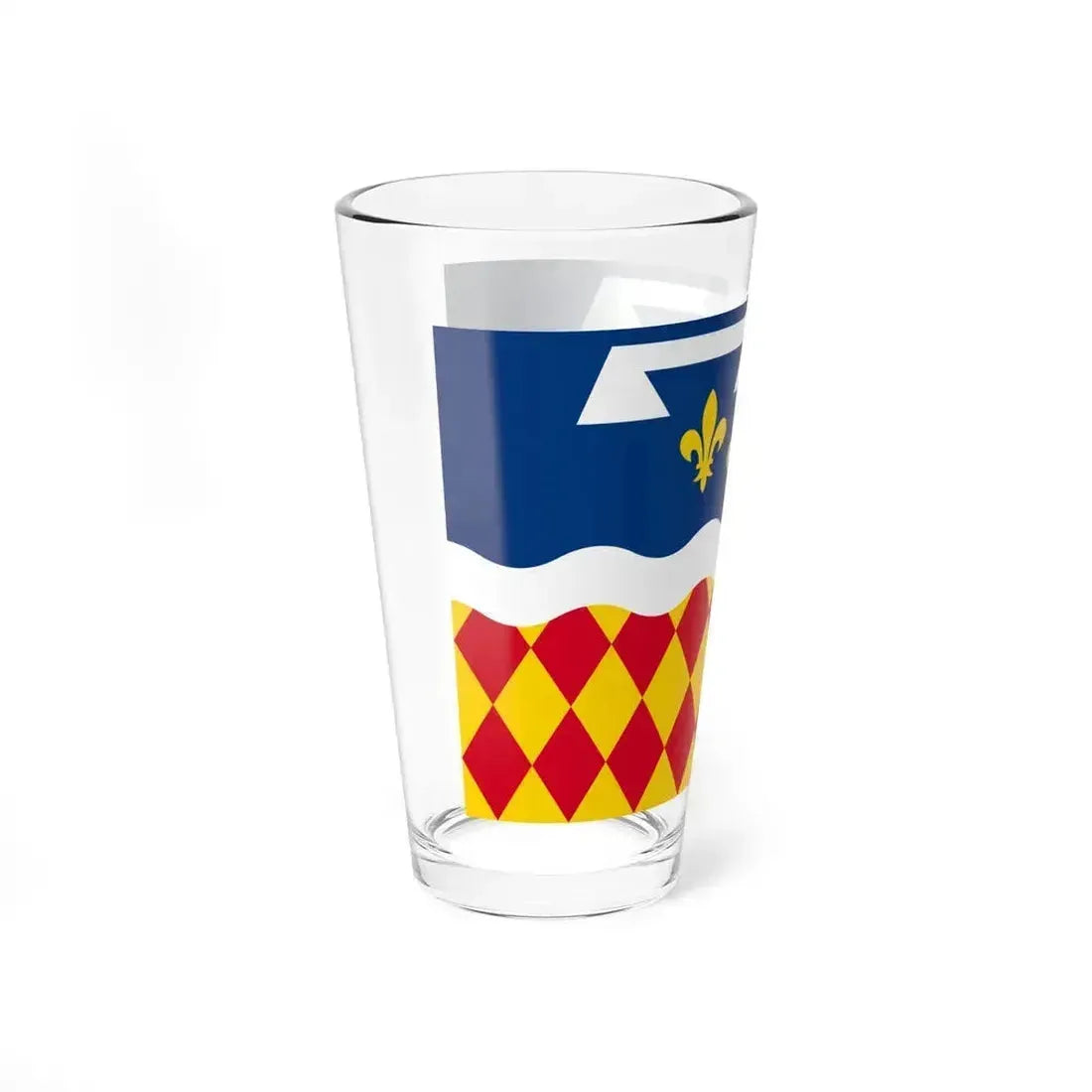 Flag of Charente France 2 - Pint Glass 16oz - Go Mug Yourself