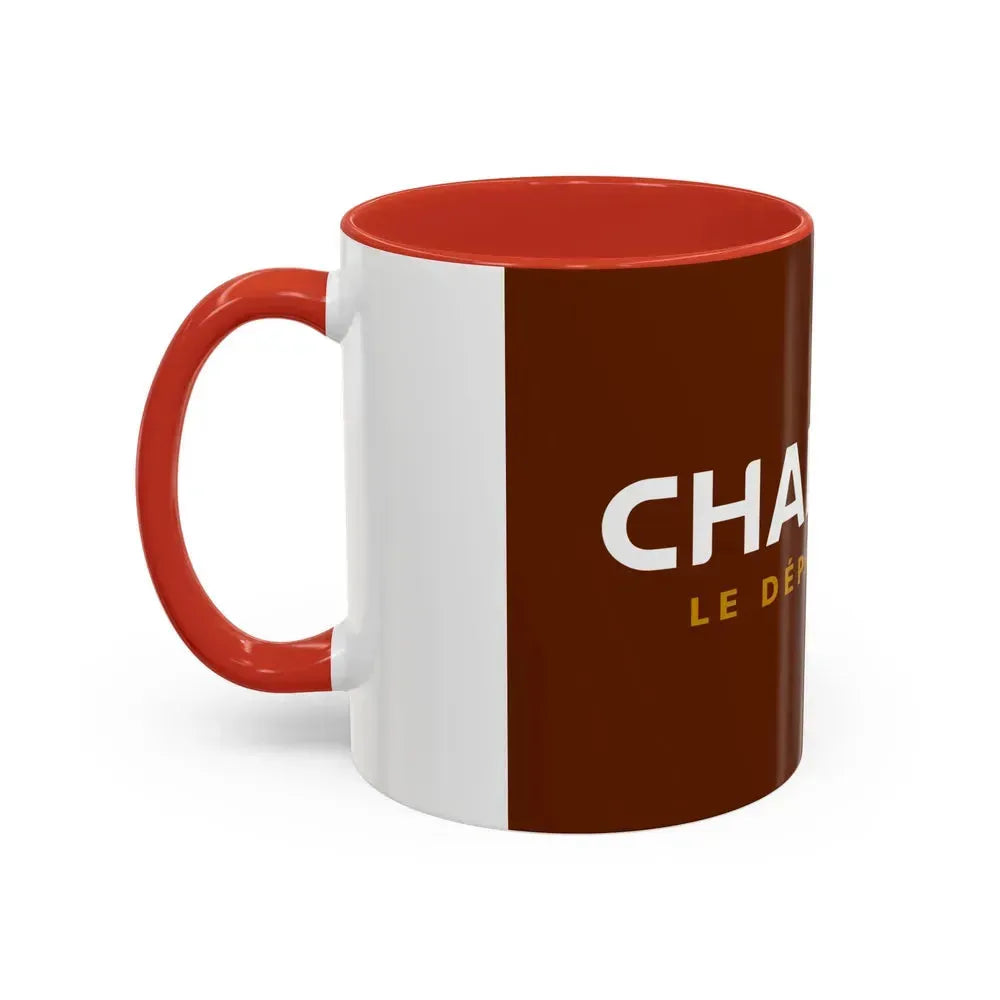 Flag of Charente France - Accent Coffee Mug - Go Mug Yourself