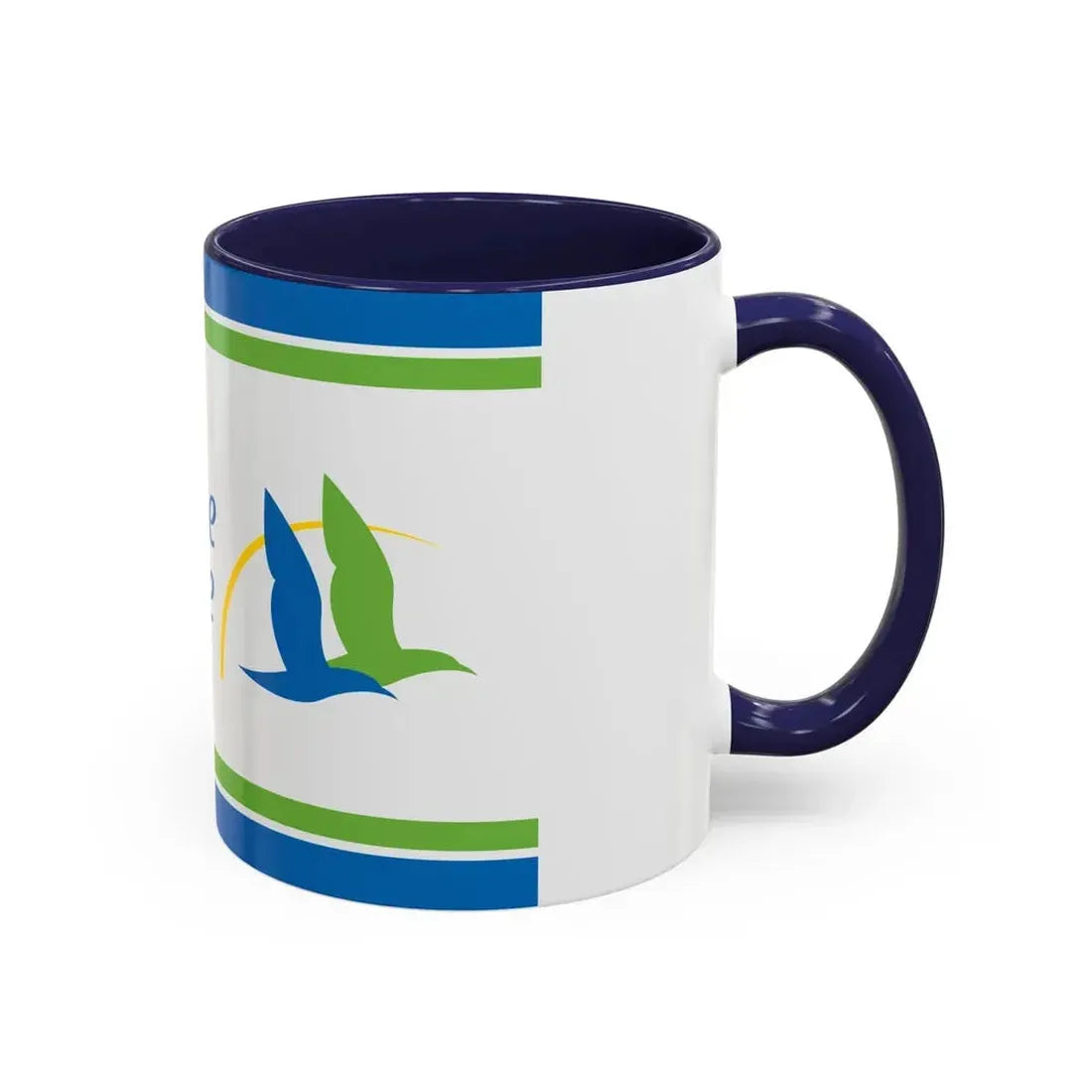 Flag of Charente Maritime France - Accent Coffee Mug - Go Mug Yourself