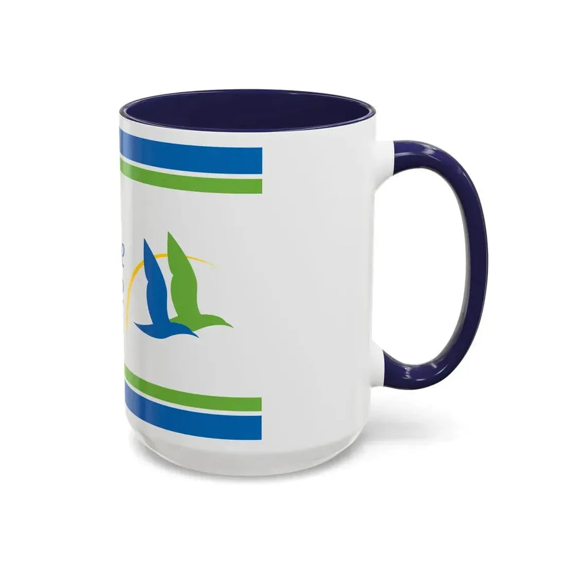 Flag of Charente Maritime France - Accent Coffee Mug - Go Mug Yourself