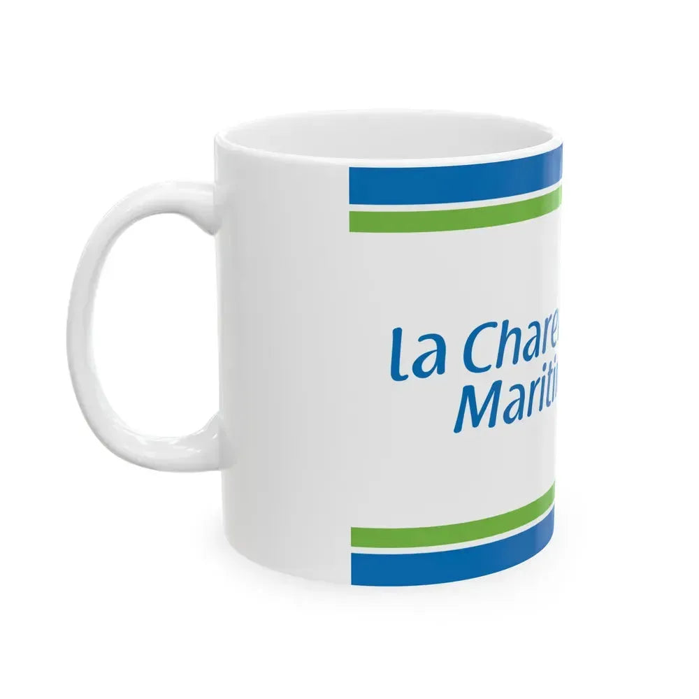 Flag of Charente Maritime France - White Coffee Mug - Go Mug Yourself