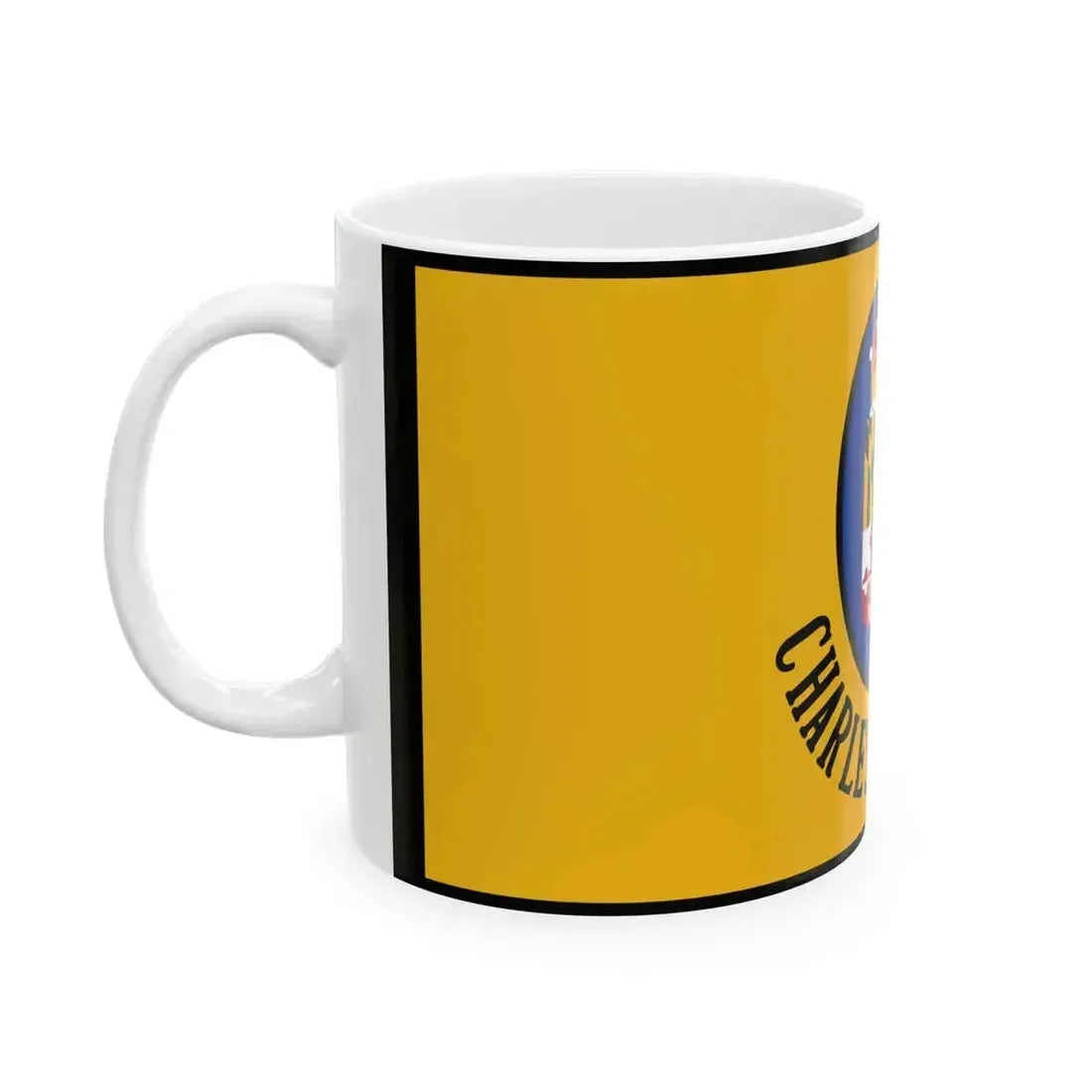 Flag of Charles County Maryland (United States) White Coffee Mug - Go Mug Yourself