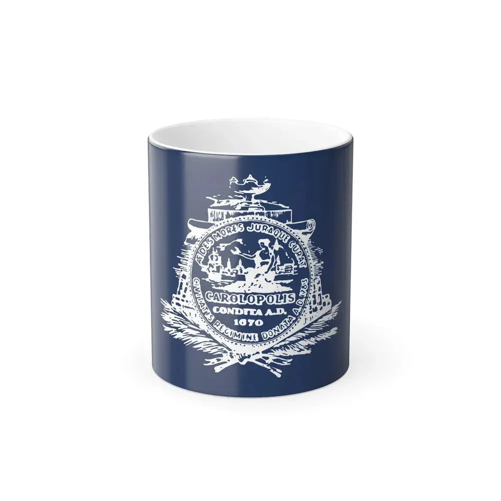 Flag of Charleston, South Carolina - Color Changing Coffee Mug 11oz - Go Mug Yourself