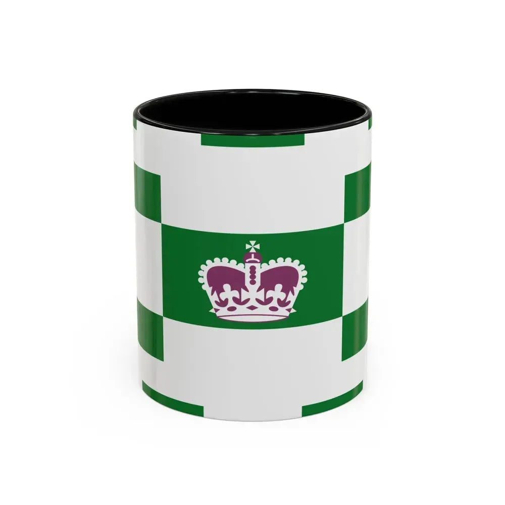 Flag of Charlottetown Canada - Accent Coffee Mug 11oz Black - Go Mug Yourself