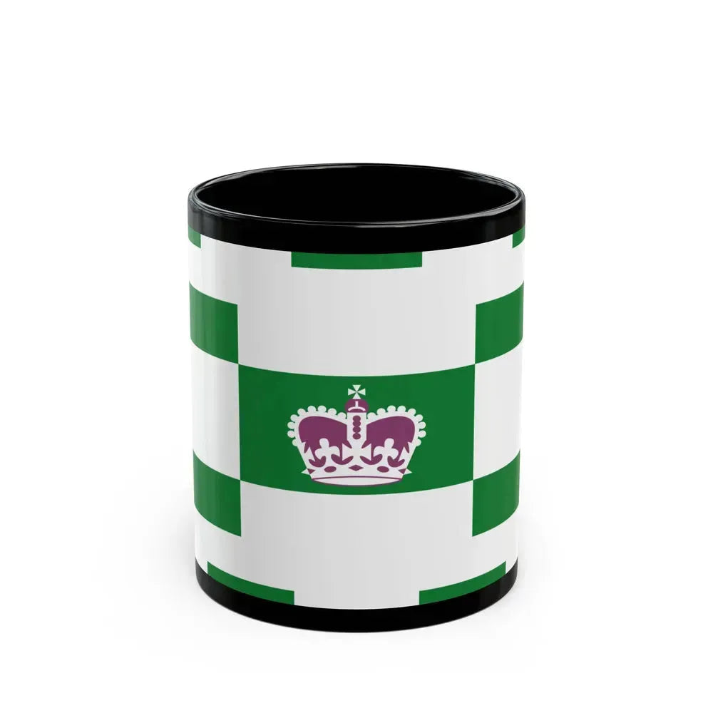 Flag of Charlottetown Canada - Black Coffee Mug 11oz - Go Mug Yourself