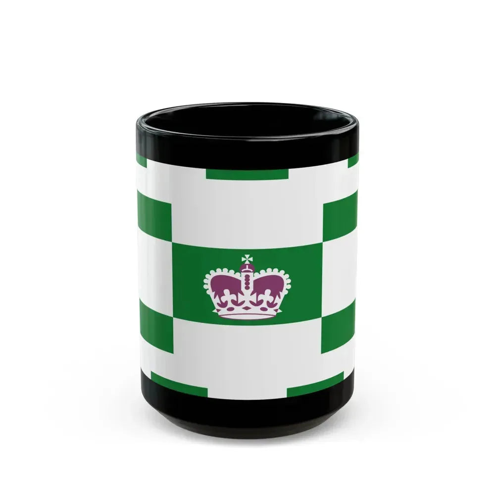 Flag of Charlottetown Canada - Black Coffee Mug 15oz - Go Mug Yourself
