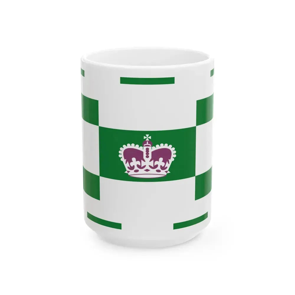 Flag of Charlottetown Canada - White Coffee Mug 15oz - Go Mug Yourself