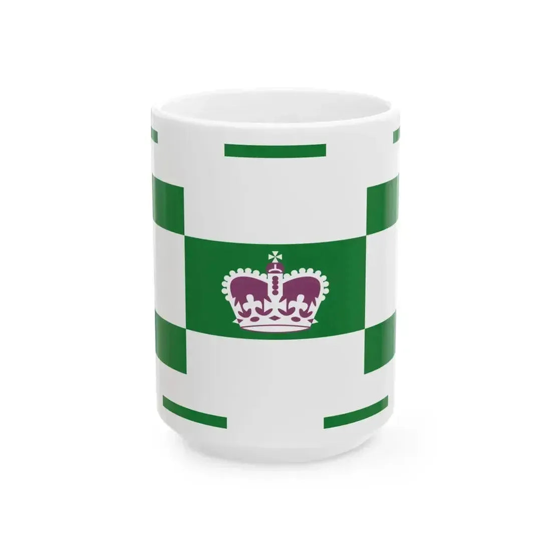 Flag of Charlottetown (Canada) White Coffee Mug 15oz - Go Mug Yourself