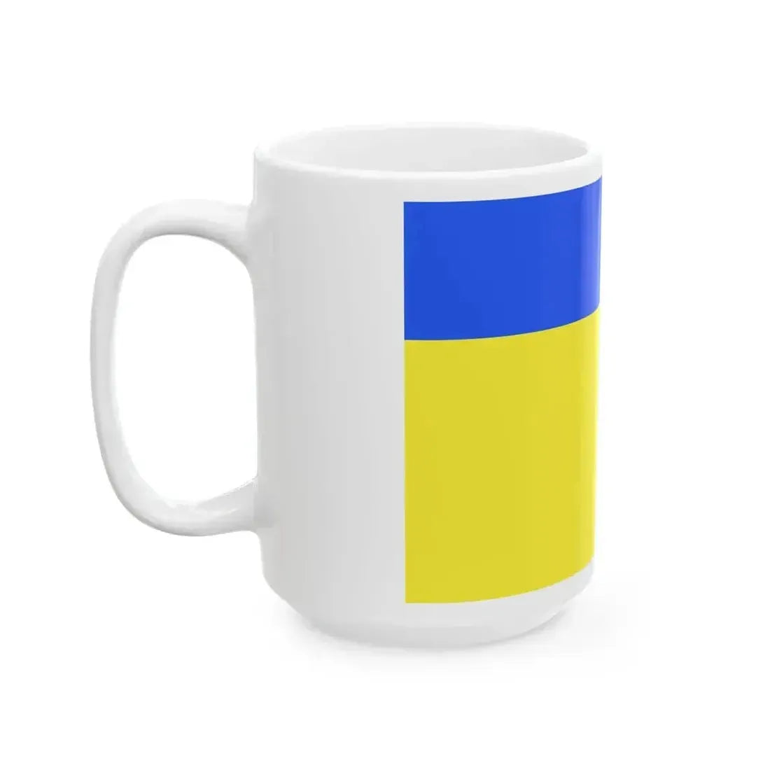 Flag of Chateaugiron (France) White Coffee Mug - Go Mug Yourself