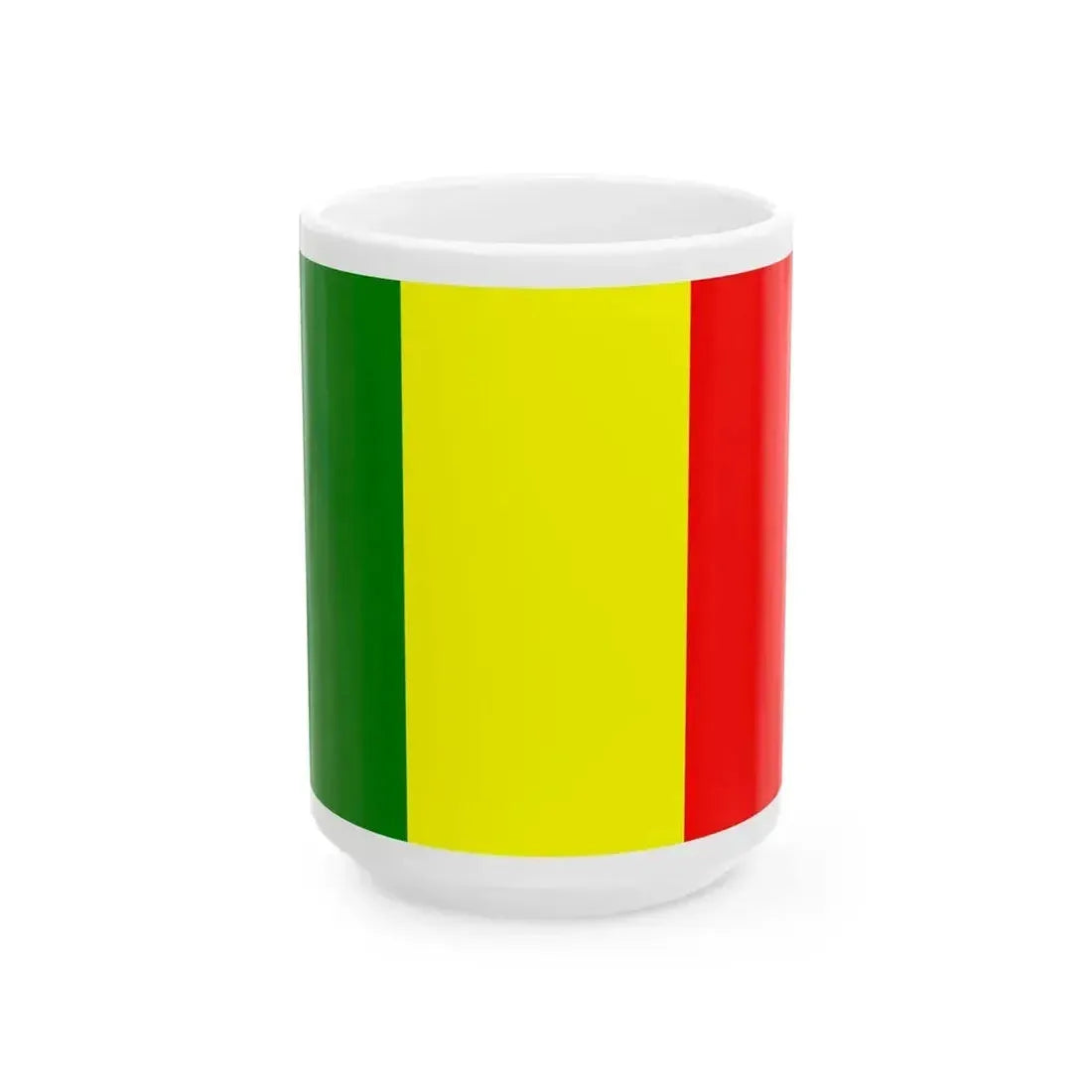 Flag of Chateauroux (France) White Coffee Mug 15oz - Go Mug Yourself