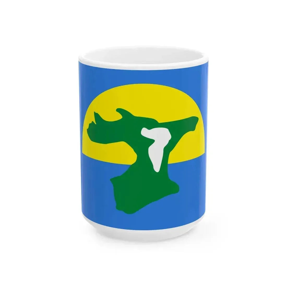 Flag of Chatham Islands (New Zealand) White Coffee Mug 15oz - Go Mug Yourself