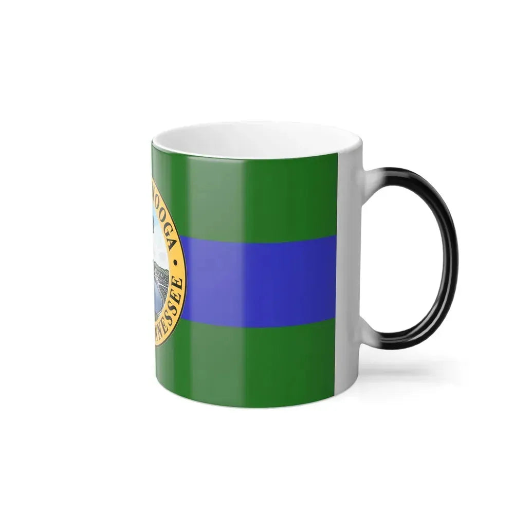 Flag of Chattanooga, Tennessee - Color Changing Coffee Mug - Go Mug Yourself