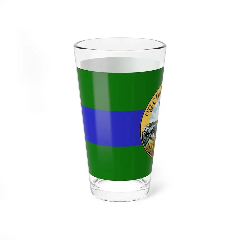 Flag of Chattanooga, Tennessee - Pint Glass 16oz - Go Mug Yourself