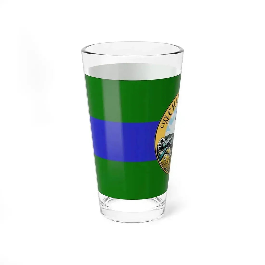 Flag of Chattanooga, Tennessee - Pint Glass 16oz - Go Mug Yourself