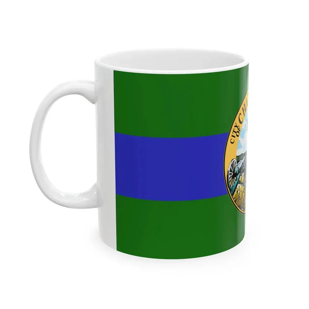 Flag of Chattanooga Tennessee (United States) White Coffee Mug - Go Mug Yourself
