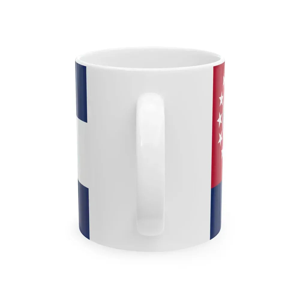 Flag of Cheatham County Tennessee (United States) White Coffee Mug - Go Mug Yourself