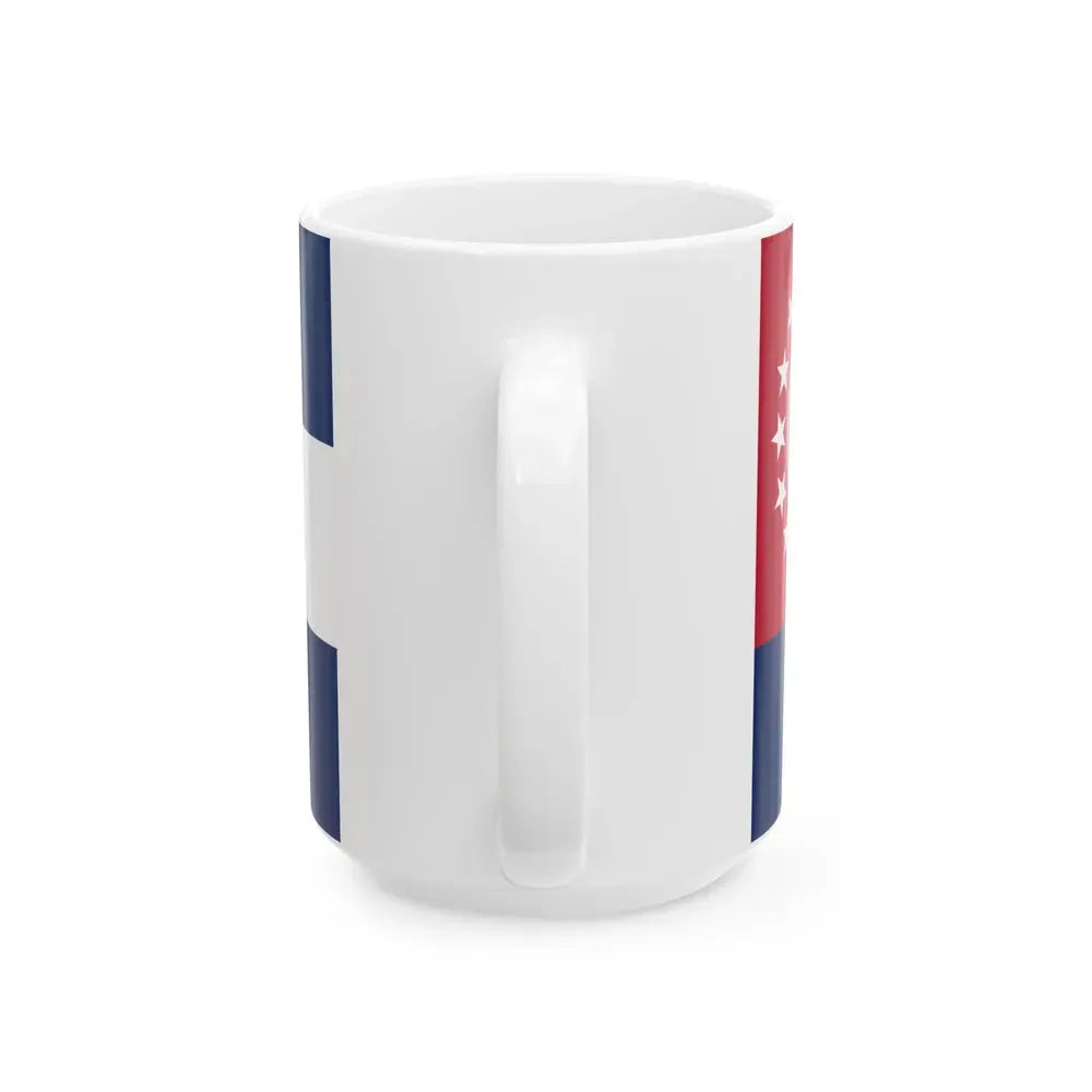 Flag of Cheatham County Tennessee (United States) White Coffee Mug - Go Mug Yourself