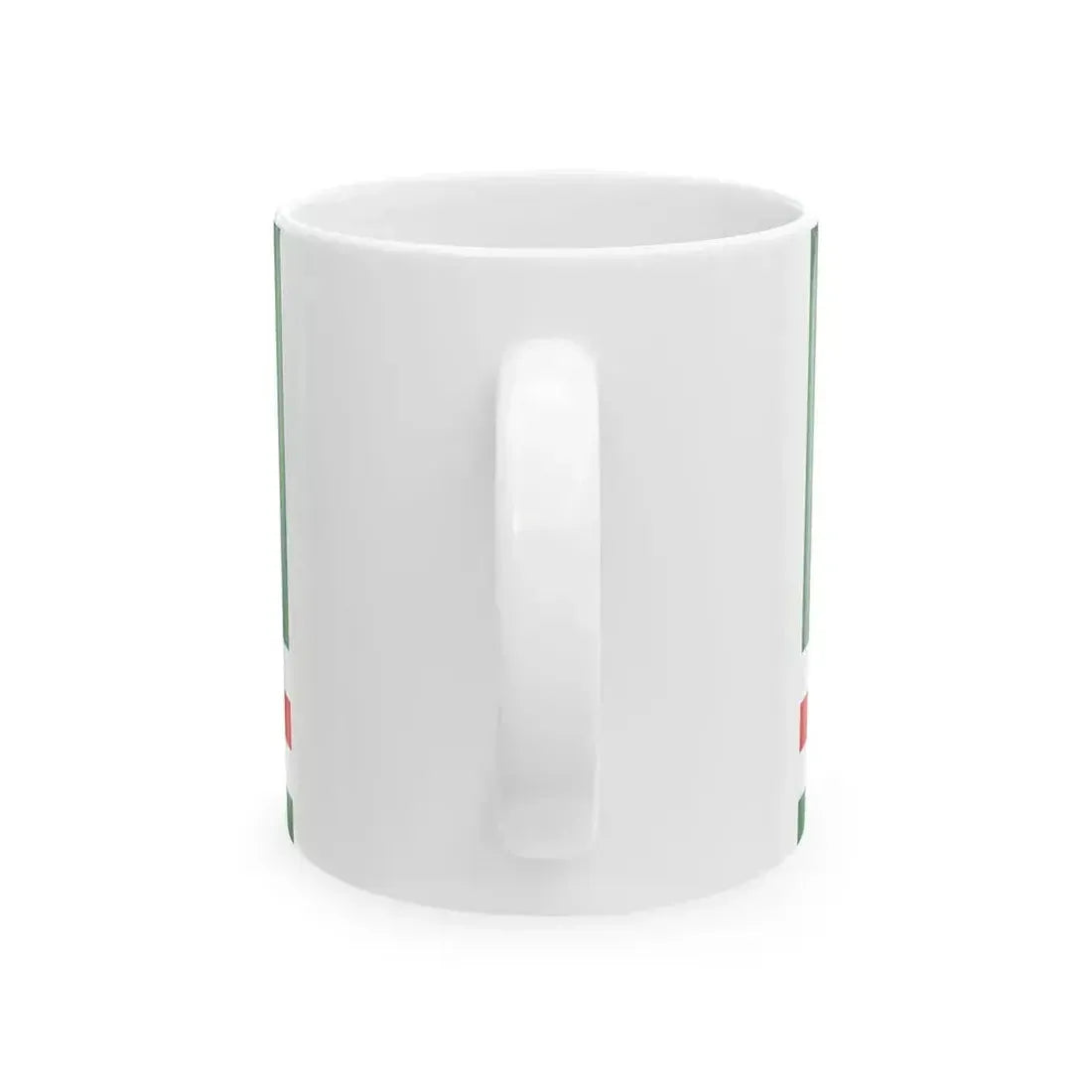 Flag of Chechen Republic of Ichkeria (Russia) White Coffee Mug - Go Mug Yourself