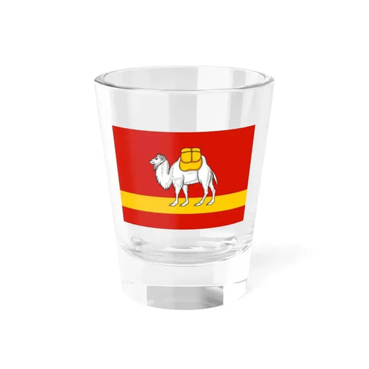 Flag of Chelyabinsk Oblast Russia - Shot Glass 1.5oz 1.5oz - Go Mug Yourself