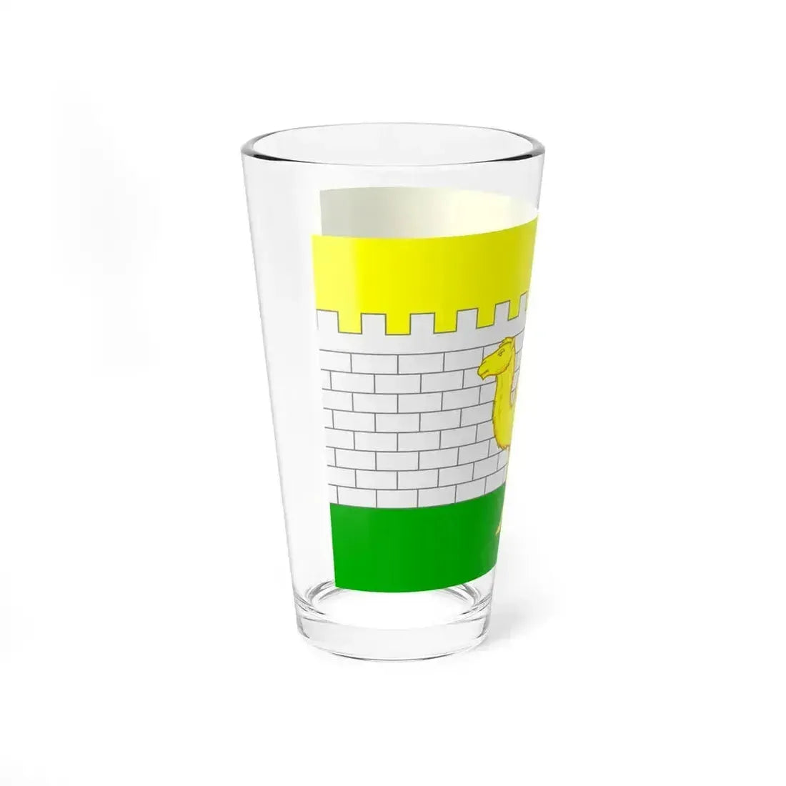 Flag of Chelyabinsk Russia - Pint Glass 16oz - Go Mug Yourself