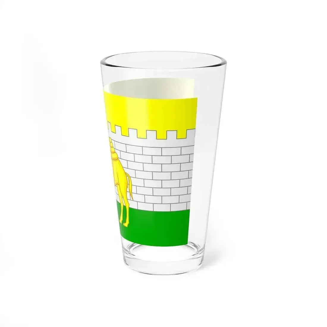 Flag of Chelyabinsk Russia - Pint Glass 16oz - Go Mug Yourself