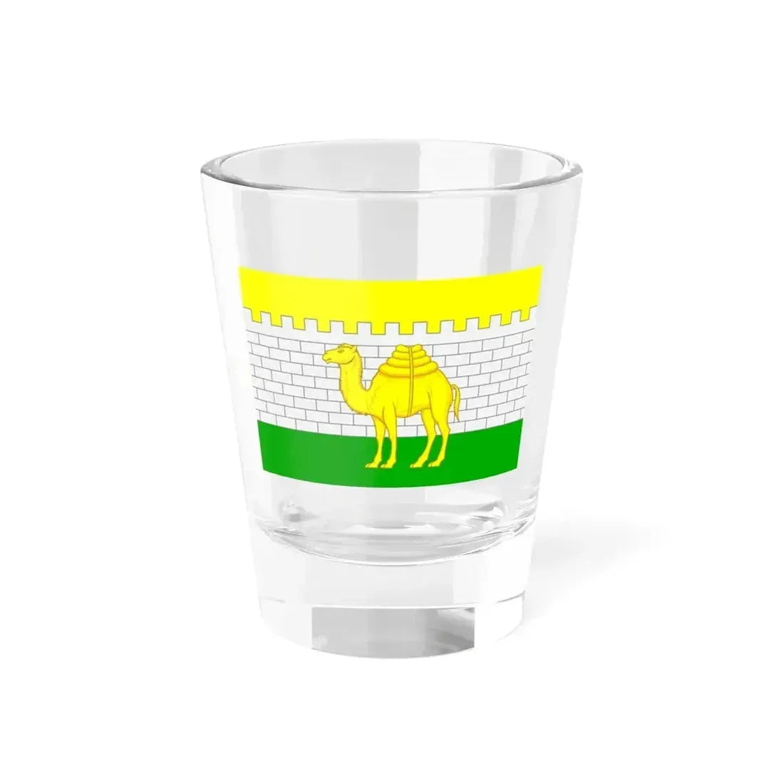 Flag of Chelyabinsk Russia - Shot Glass 1.5oz 1.5oz - Go Mug Yourself