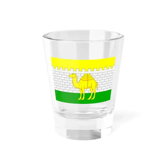 Flag of Chelyabinsk Russia - Shot Glass 1.5oz 1.5oz - Go Mug Yourself