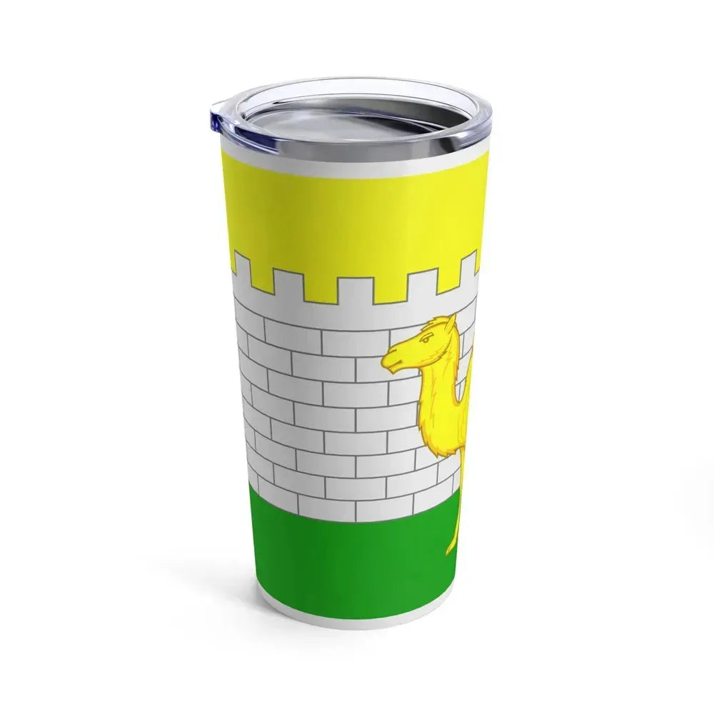 Flag of Chelyabinsk Russia - Tumbler 20oz - Go Mug Yourself