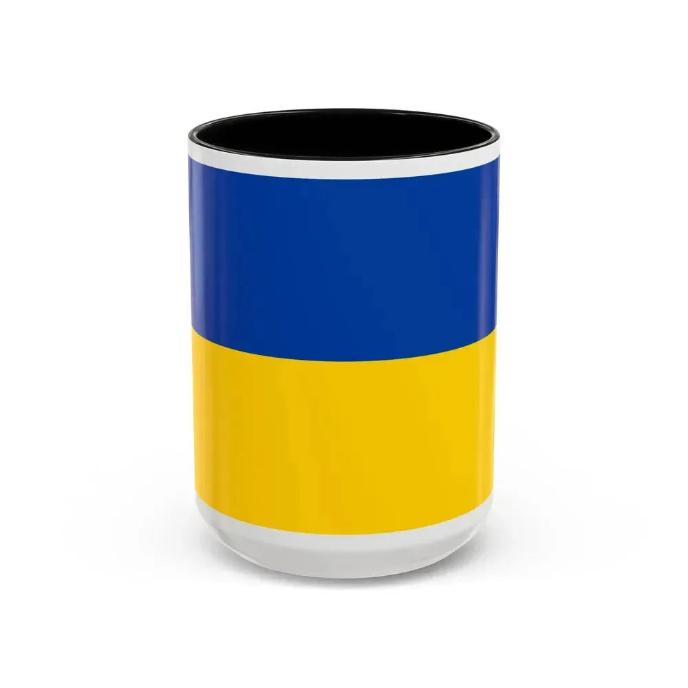 Flag of Chemnitz Germany - Accent Coffee Mug 15oz Black - Go Mug Yourself