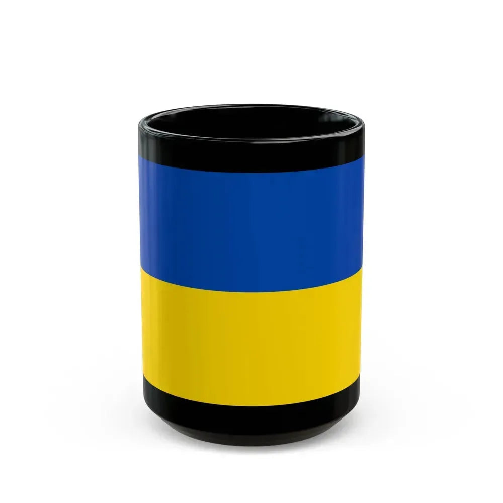 Flag of Chemnitz Germany - Black Coffee Mug 15oz - Go Mug Yourself